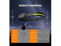 Superfire Lanterna de Cabeça 2W 340lm C/ Sensor Movimento HL65 Superfire Lanterna de Cabeça 2W 340lm C/ Sensor Movimento HL65
